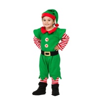 Disfraz de elfo navideño para bebé
