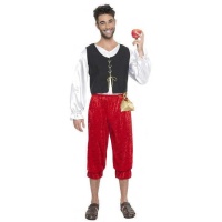 Disfraz de mesonero medieval para hombre