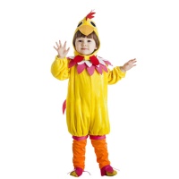 Disfraz de gallo amarillo para bebé