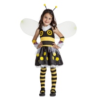 Disfraz de abeja con alas para niña