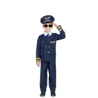 Disfraz de piloto de avión para niño