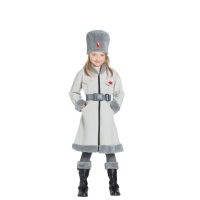 Disfraz de espía ruso para niña
