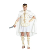 Disfraz de emperador César romano para hombre