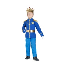 Disfraz de príncipe azul de cuento para niño