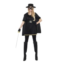 Disfraz de El Zorro para mujer