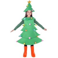 Disfraz de árbol de Navidad infantil