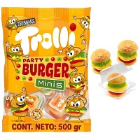 Mini hamburguesas - envase individual - Trolli - 500 gr