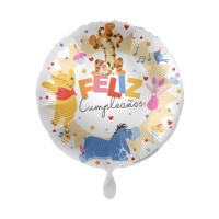 Globo de Winnie the Pooh redondo de 43 cm