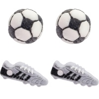 Nubes de fútbol - 12 unidades