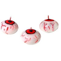 Velas flotantes de ojos de 4 cm - 25 unidades