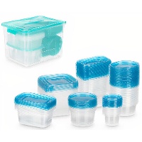 Tuppers de varios tamaños - 50 unidades