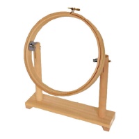 Bastidor circular para bordar de 40 cm con pie - Nadel