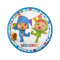 Platos de Pocoyo Party de 18 Cm - 8 unidades