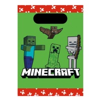 Bolsas de papel de Minecraft - 4 unidades