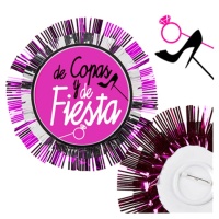 Broche de Copas y de Fiesta de 14 cm - 1 unidad