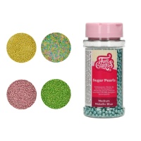 Sprinkles de perlas de colores metalizados de 80 gr - FunCakes