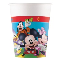 Vasos de Mickey y amigos azul de 200 ml - 8 unidades