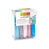 Set de fondant de 5 colores pasteles de 400 gr - Scrapcooking
