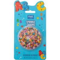 Sprinkles de alfabeto arcoíris de 25 gr - PME