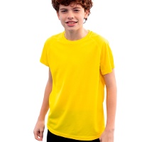 Camiseta de poliéster 100% transpirable de 135 g infantil - 1 unidad