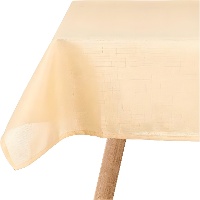 Mantel de 1,40 x 1,40 m de poliéster - 1 unidad