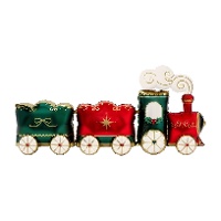 Globo de Tren Navideño de 2,21 x 0,96 m