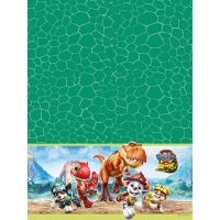 Mantel de la Patrulla Canina Dino Movie de 1,20 x 1,80 m