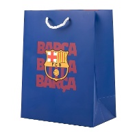 Bolsa regalo de 32 x 26 x 12 cm FC Barcelona
