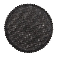 Mantel individual de 38 cm borlas pequeñas - 1 unidad