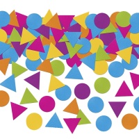 Confetti de figuras geométricas de 5 gr