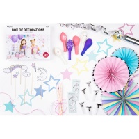 Pack de mesa dulce de unicornios - 35 piezas