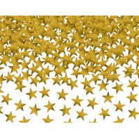 Confetti de estrellas doradas de 30 gr