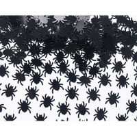 Confetti de arañas negras de 15 g