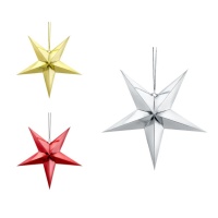 Estrella decorativa de 30 cm - 1 unidad