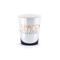 Vasos del Espacio Sideral de 200 ml - 6 unidades