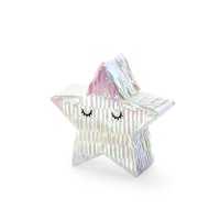 Piñata mini 3D de Estrella de 8 x 8 x 2,5 cm