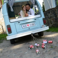 Latas para coche de Sweet Wedding - 5 unidades