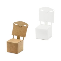 Caja con forma de silla - 10 unidades