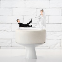 Figura para tarta de boda - 17 x 13 cm