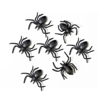 Bolsa con 10 arañas - 3 cm