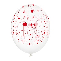 Globos de látex de Halloween de 30 cm - 50 unidades