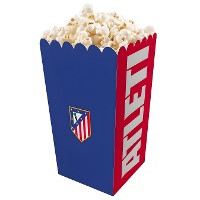 Caja de Atlético de Madrid azul con escudo - 3 unidades