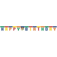 Guirnalda de Lego Happy Birthday de 2,13 m