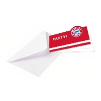 Invitaciones de Fc Bayern Munich - 8 unidades