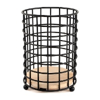 Bote para utensilios de cocina blanco o negro - 1 unidad