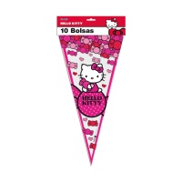 Bolsas de chucherías de Hello Kitty - 10 unidades