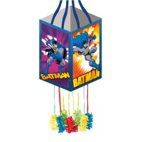 Piñata cuadrada de Batman - 34 x 20 cm