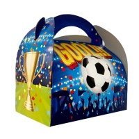 Caja de cartón de Copa de Champions de Fútbol - 1 unidad