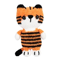 Kit de Amigurumis - Strippy el tigre - DMC