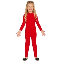 Maillot de color infantil en spandex